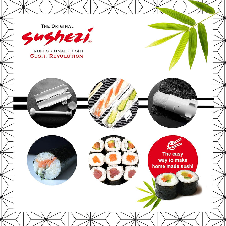 Sushezi® Bazooka, Selber perfektes Sushi Machen, Sushi Maker for Professional Sushi