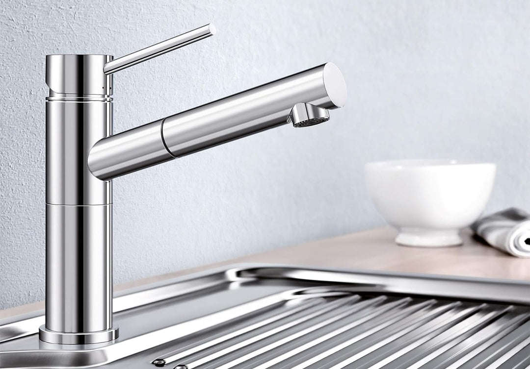 BLANCO,518448,ALTA-S AA8Compact, Chrom Schlauchbrause Niederdruck Chrom, Schlauchbrause Niederdruck