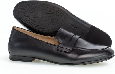 Gabor Damen Slipper, Frauen Halbschuhe 37 EU Schwarz, 37 EU Schwarz