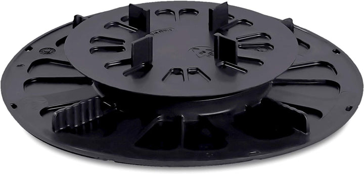Plattenlager höhenverstellbar (1,1-1,4cm - 52 Stück) - Stelzlager für Terrassenplatten - Stellfüsse