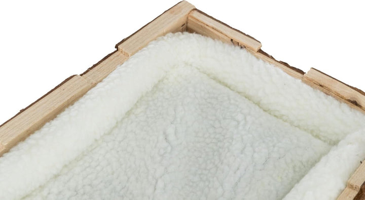 Trixie 6208 Natural Living Haus Tilde, mit Kuschelbett, 39 × 22 × 29 cm