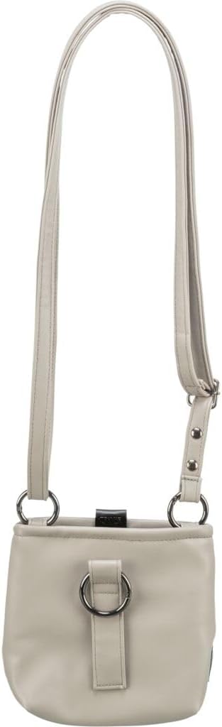 TRIXIE Snacktasche CityStyle, 15 × 15 × 1,5 cm, grau