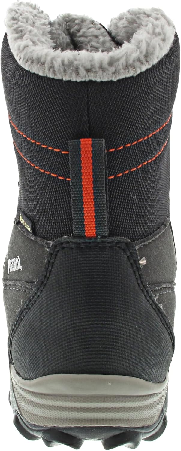 Meindl Unisex Kinder Winterstiefel Yolup Junior GTX Schneestiefel 30 EU Schwarz Orange, 30 EU Schwar