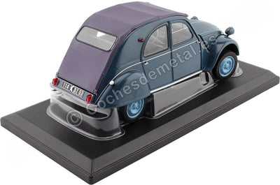 Norev NV181485 Citroën 2CV AZL 1959-Glacier Blue Citroen Collectable Model, Multi