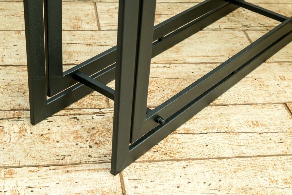 DanDiBo Kaminholzregal Square Kaminholzständer 70 cm Holzkorb Kaminholzhalter Holzregal
