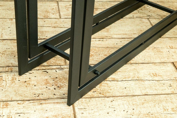 DanDiBo Kaminholzregal Square Kaminholzständer 70 cm Holzkorb Kaminholzhalter Holzregal