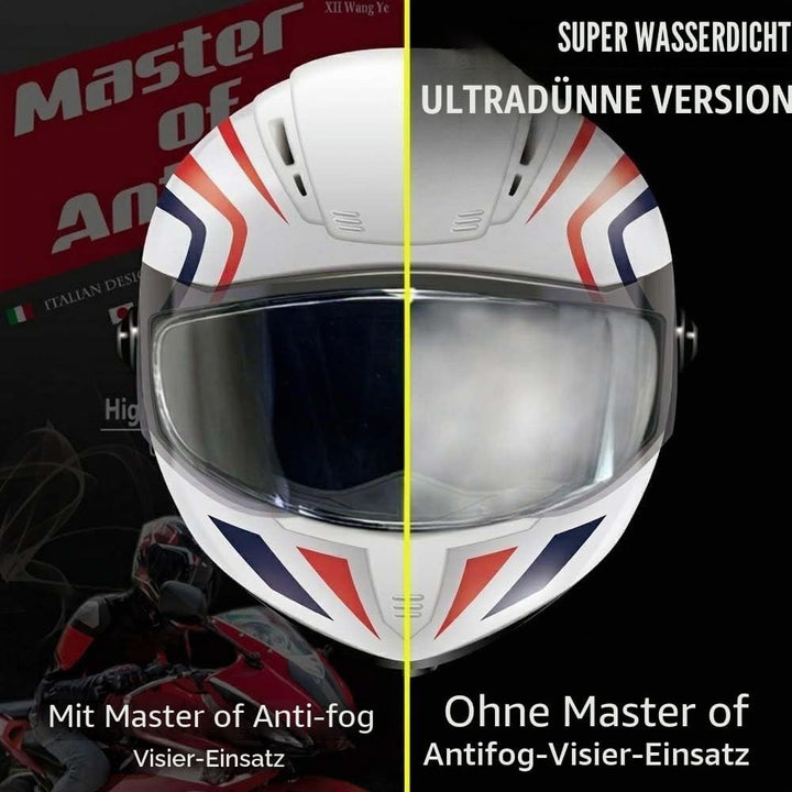 XII WY Motorrad Helm Antibeschlag Folie, Motorradhelm-Visier, Universal-Visierschutz, Aufkleber 9.5c