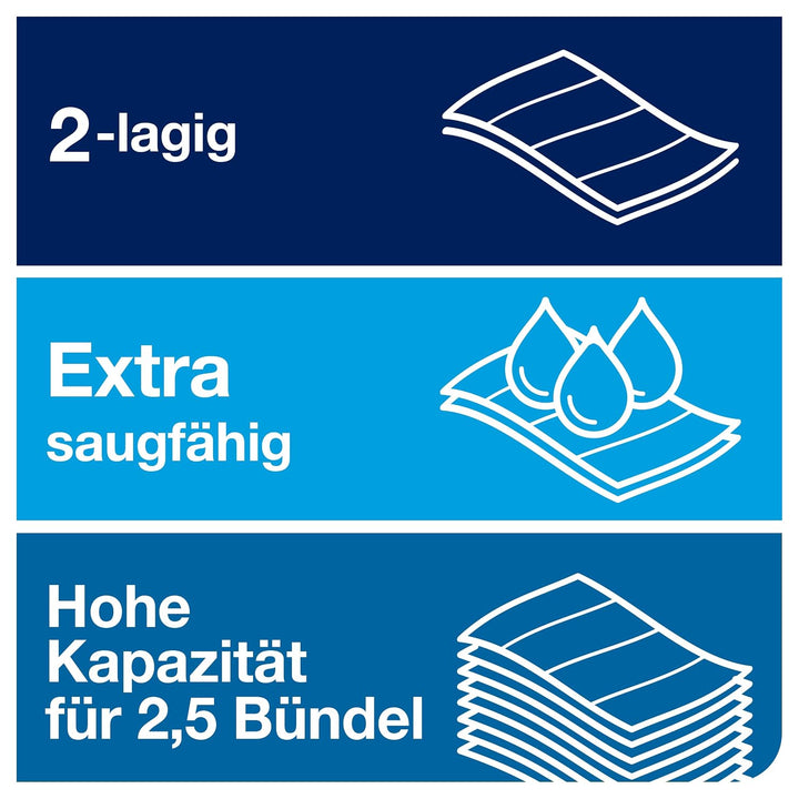 Tork Xpress weiche Multifold Papierhandtücher 100289 - H2 Premium Falthandtücher für Handtuchspender