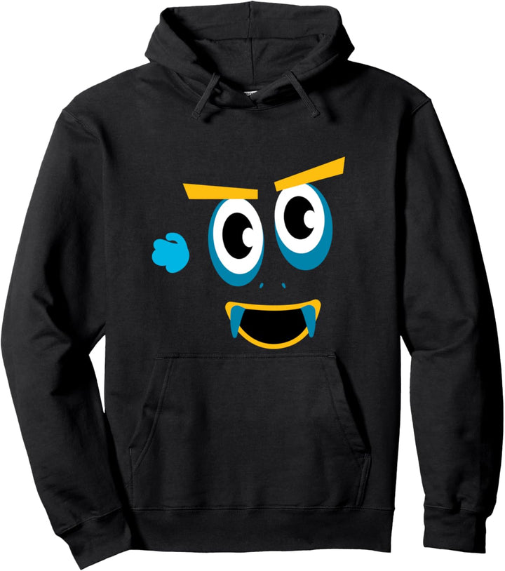 Lustiges Gesicht Geister-Monster Kostüm Halloween Geschenk Pullover Hoodie