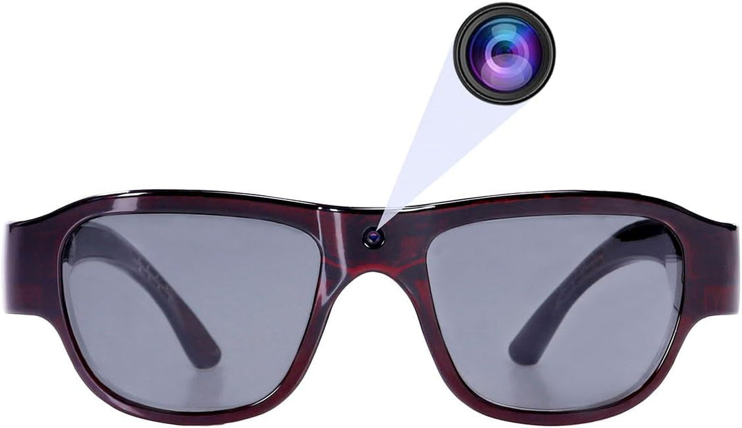 OhO Camera Sunglasses, 32GB Ultra HD Outdoor Sports Action Camera with Built in 16MP Camera and Pola