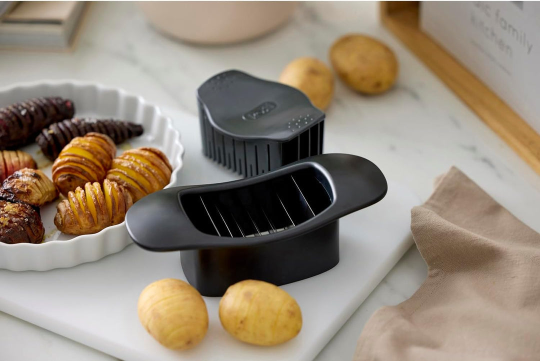 Rosti Classic Hasselback Kartoffelschneider, Gemüsescneider, Küchenhelfer für perfekte Hasselback Ka