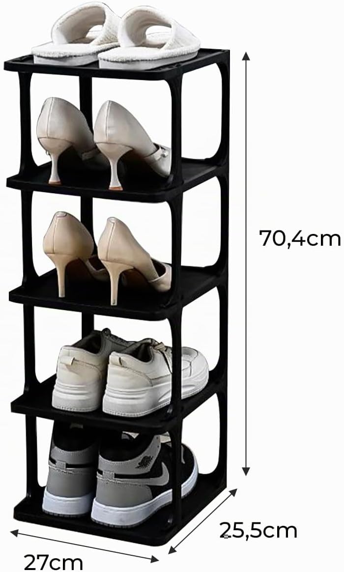 Shoe Organizer Mit Allen Arten Von Schuhen Kompatibel. Schuhorganizer Platzsparend Um Den Schrank Zu