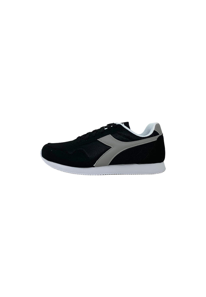 Diadora Herren Simple RunSneakers 40 EU Black Paloma Grey, 40 EU Black Paloma Grey
