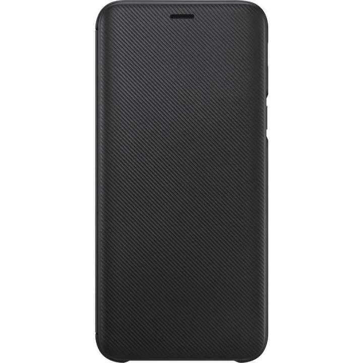 Samsung EF-WJ600 Wallet Cover für Galaxy J6 Schwarz