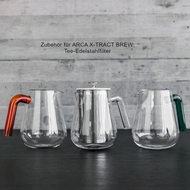 Teefilter Edelstahl für ARCA X-tract Kanne (0,8l - 1,2l) | Teesieb für losen Tee | Teefilter für los
