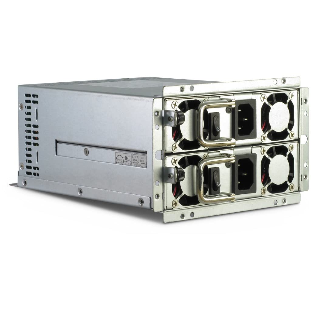 Inter-Tech 99997003 ASPOWER R2A-MV0550, PSU Server, rund, 550 W, 150 mm x 84 mm x 190 mm