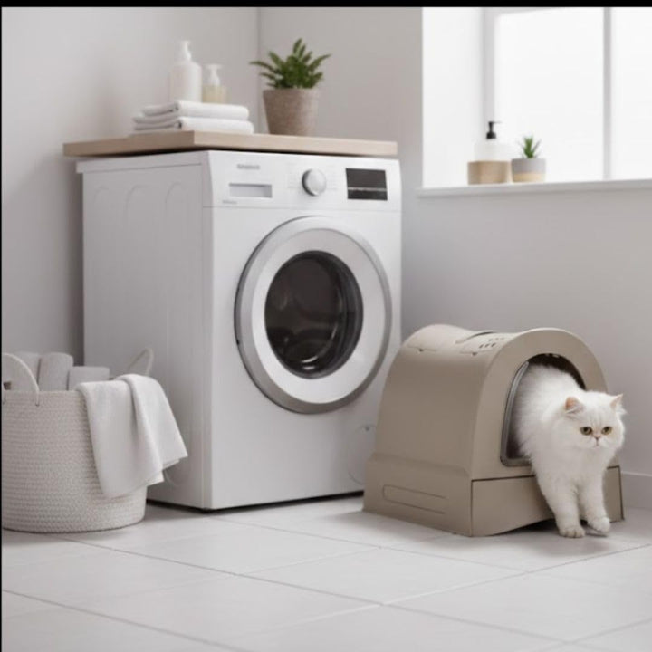 Imac Hygieneschale Sandbox Katzen - Sanitärschale Catera Sandbox, 40 x 42,5 x 56 cm Grau