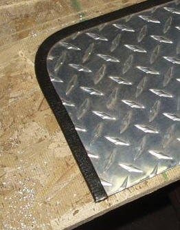 Extrusionsdichtung, Randbesatz, Grösse: Medium, U-Höhe:1,35 mm. Klemmbereich: 1,2 mm - 3,57 mm. 6 Me