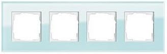 Gira Abdeckrahmen 4-Fach Esprit Glas, Mint, Mint