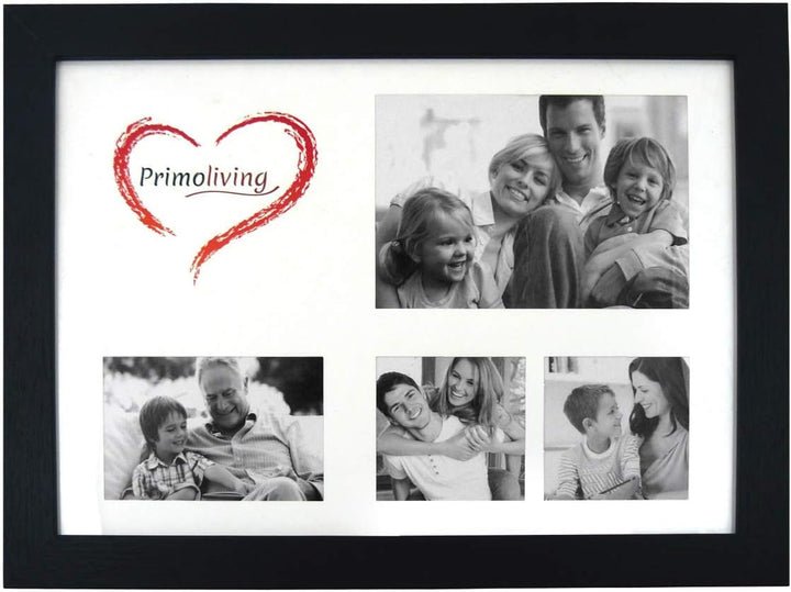 PrimoLiving Knietablett P-779 mit Kissen und Fotorahmen schwarz, Schwarz
