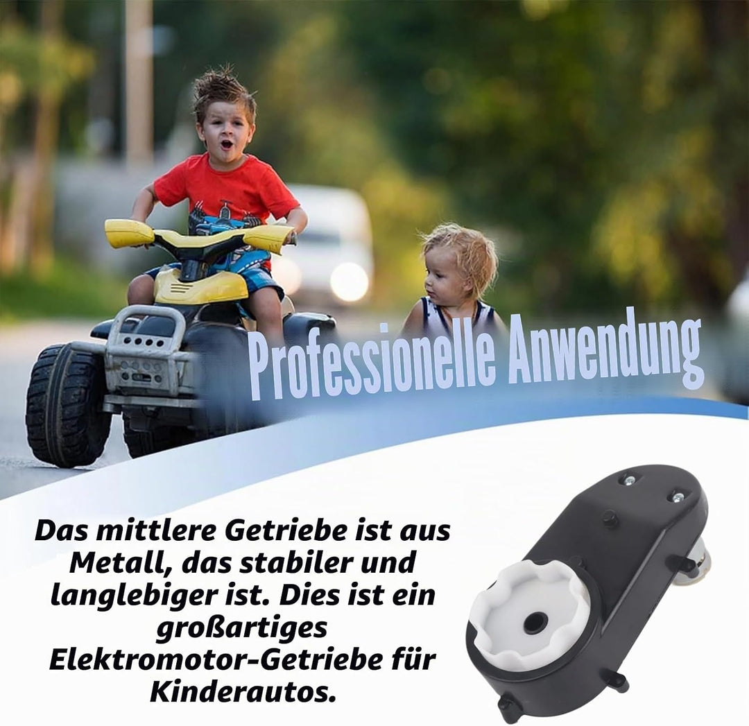 Elektrischer Motor Getriebekasten RS390 6 V / 12 V für Kinder Auto Spielzeug 12000-20000 RPM(6 V 180