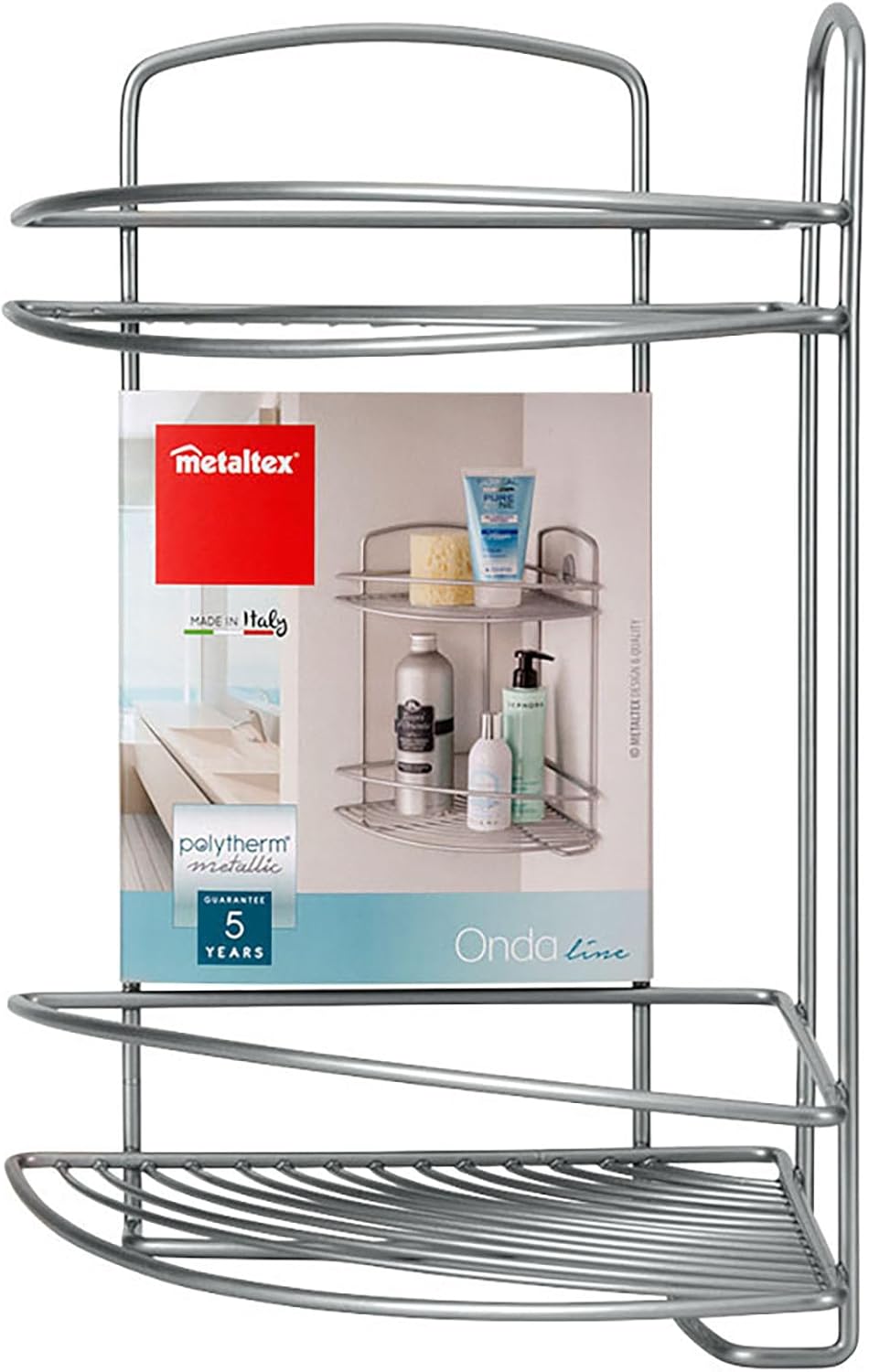 METALTEX RINCONERA BAÑO 'ONDA' 2 P, Detailed in The Description