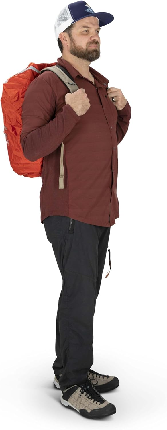 Osprey Hivis Pendler-Regenhülle Mars Orange S, Mars Orange S
