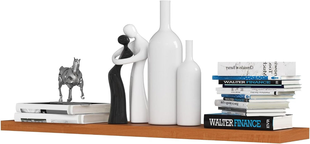 AKORD Wandregal PS-5 100 cm | Bücherregal Spielzeug Blumen Dekorationen | für Wohnzimmer Schlafzimme