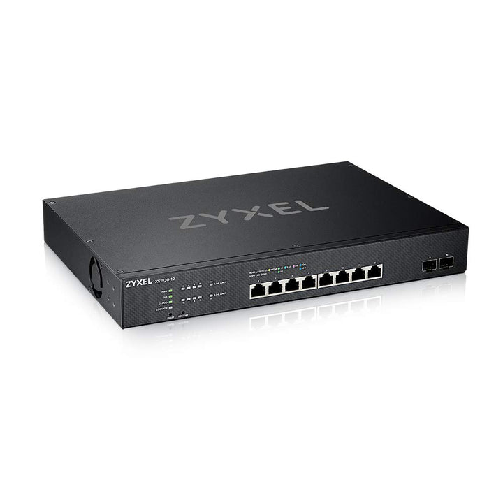 ZyXEL NebulaFlex Smart-Managed Switch mit 8 Ports, Multi-Gigabit + 2 10G Glasfaser-Ports [XS1930-10]