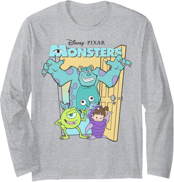 Disney Pixar Die Monster AG Mike Sully Boo Gruppe Poster Langarmshirt
