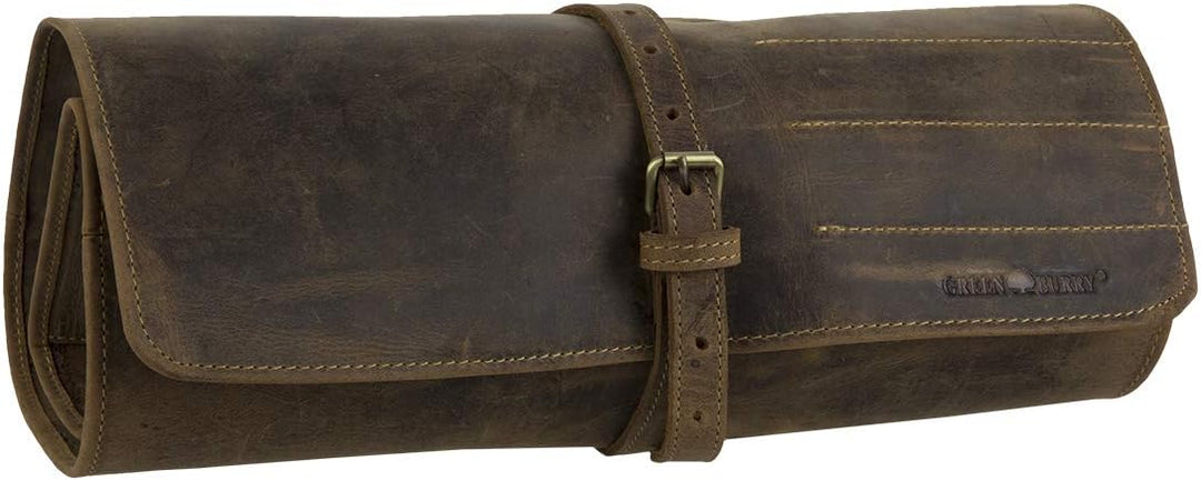 Greenburry Vintage Biker Werkzeugrolle Leder 73 cm