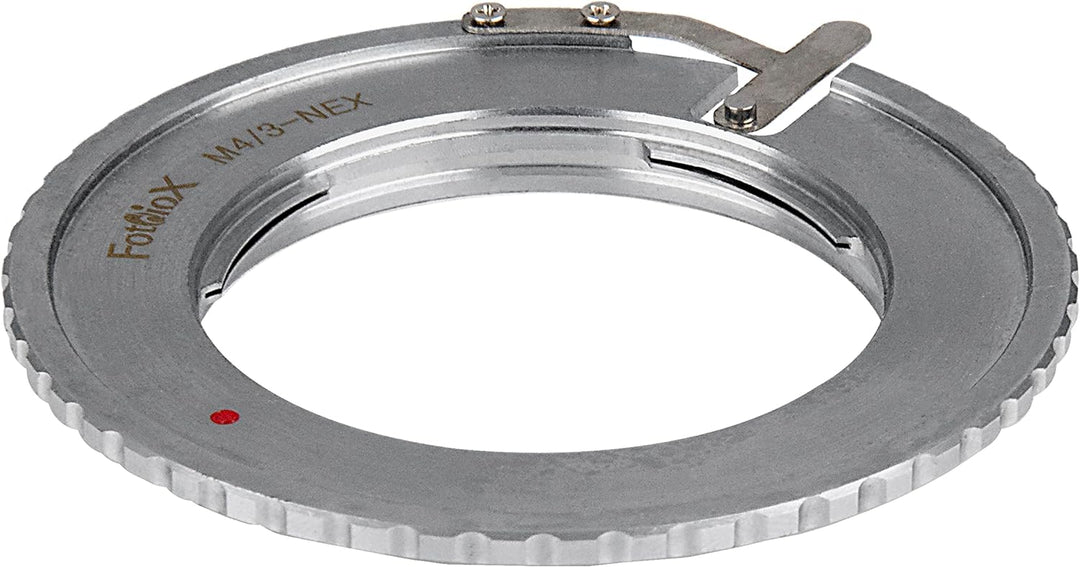 Fotodiox Lens Mount Adapter Compatible with Manual Focus Micro Four Thirds Mount Lenses on Sony E-Mo