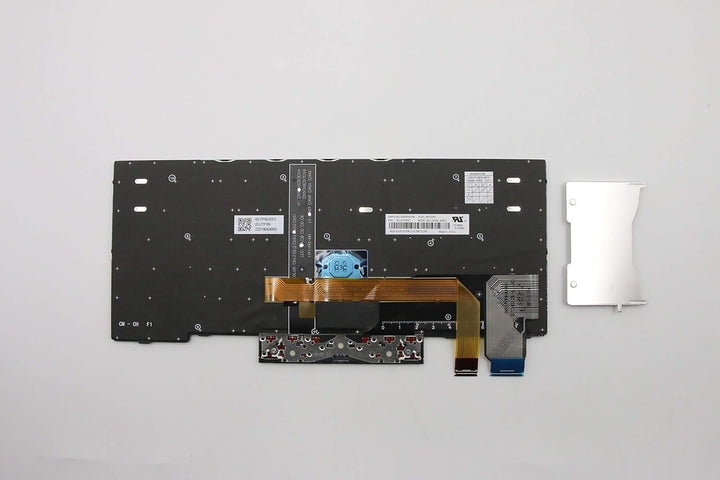 TellusRem ersatztastatur Bulgarisch Hintergrundbeleuchtung für Lenovo Thinkpad X280 X390 X395 Backli
