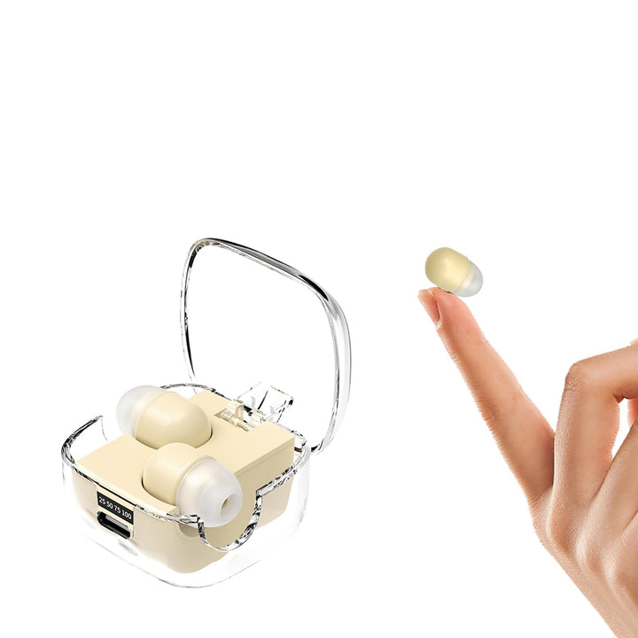 Unsichtbare kleine Schlaf Kopfhörer kabellos Bluetooth im Ohr Wireless in Ear Mini Kopfhörer Sleep E