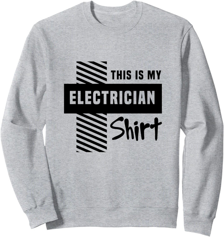 Elektriker Spannung Elektronischer Schaltkreis Handwerker Sweatshirt