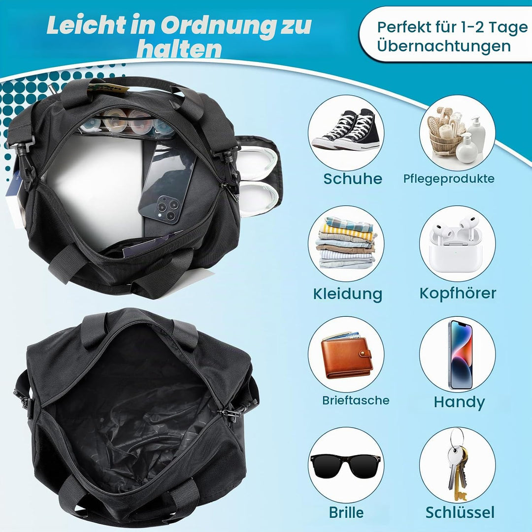 Romon Sporttasche Reisetasche, Sportbeutel Sporttaschen Schwimmtasche Duffle Bag Trainingstasche mit