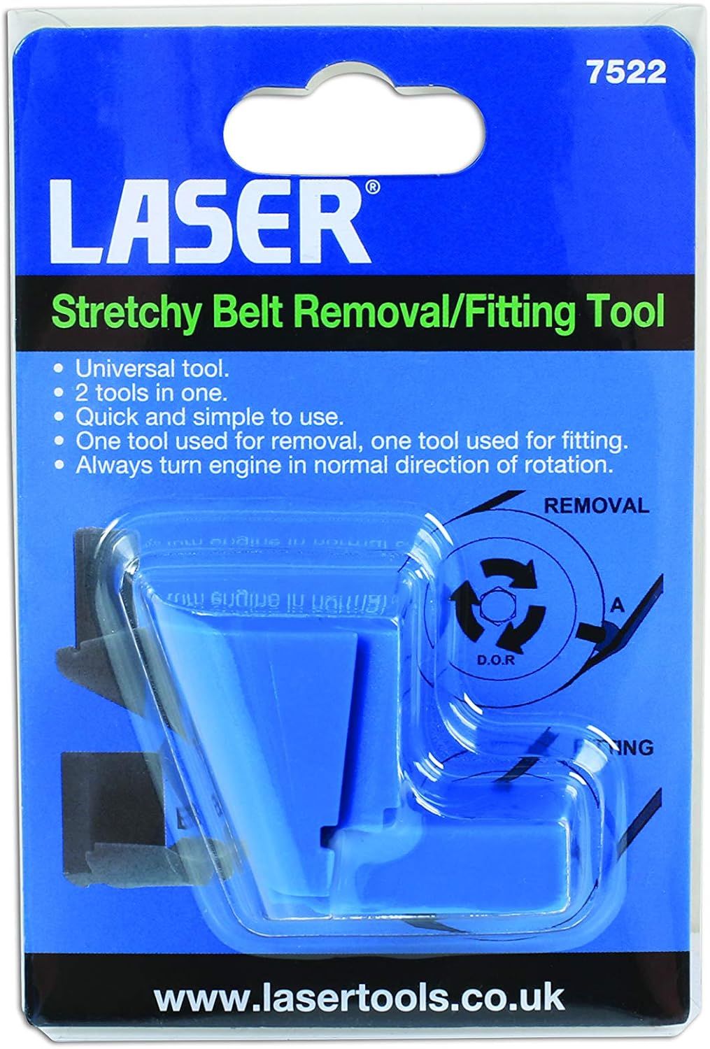 Laser 7522 Stretchy Belt Removal & Fitting Tool
