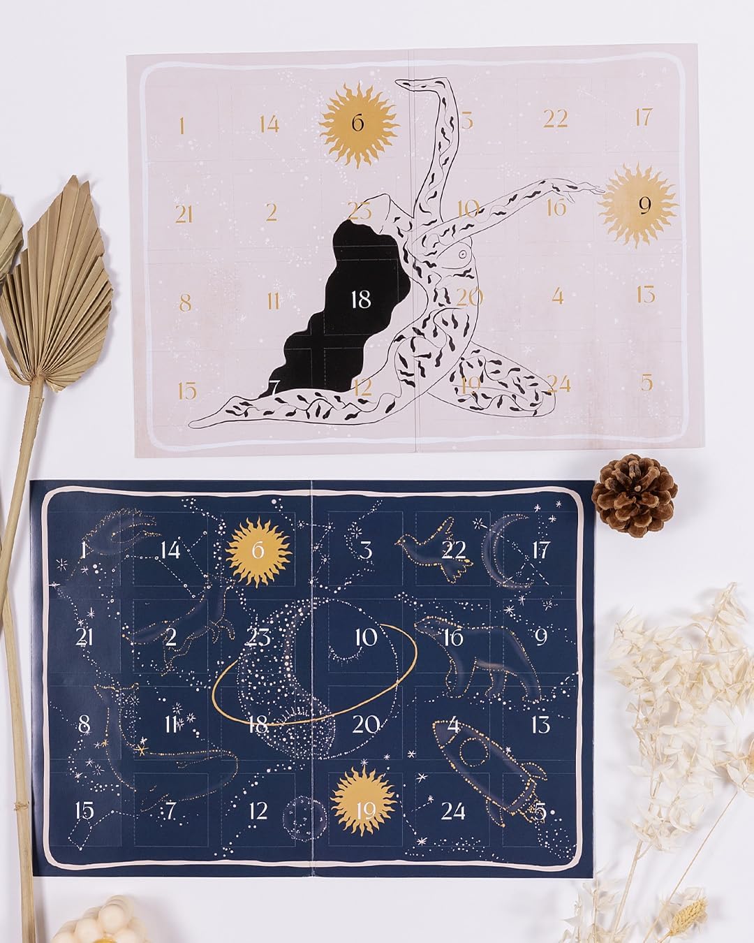 Affirmationskalender für den Advent (Erwachsene & Kids Bundle), Erwachsene & Kids Bundle