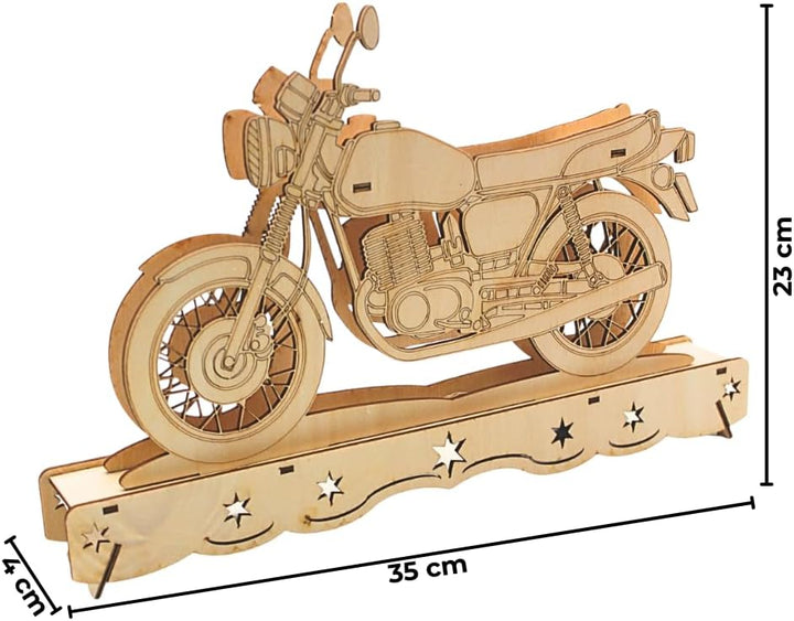 Ostalgie Moped Schwippbogen, DDR - Moped Schwibbogen, Lichterbogen Ostalgie, Schwibbogen DDR-Fahrzeu