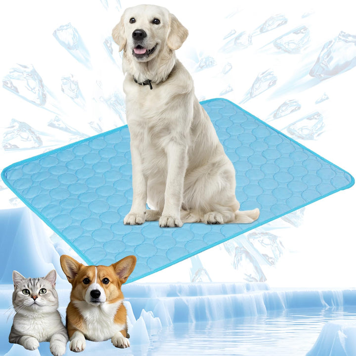 YXHZVON Haustier Kühlmatte, Waschbares Hundematte, Sommer Kühlkissen für Hunde, Selbst Kühlende Hund
