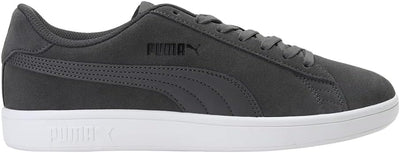 PUMA Unisex SMASH V2 Low-Top Trainers, CASTLEROCK-PUMA BLACK-PUMA WHITE, 39 EU