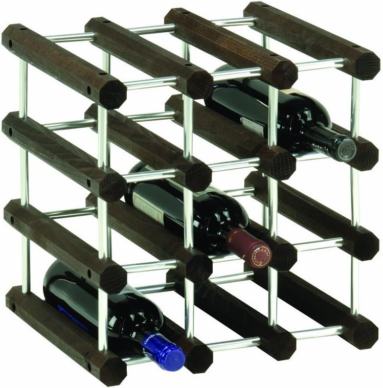 Foppapedretti 9900415615 Il Cantiniere Alluminio/Wenge Alluminio/Wengè, Alluminio/Wengè