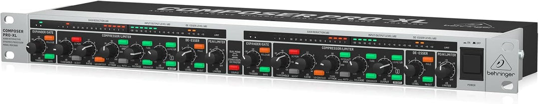 Behringer COMPOSER PRO-XL MDX2600 V2 2-Kanal-Expander/Gate/Kompressor/Peak-Limiter der Referenzklass