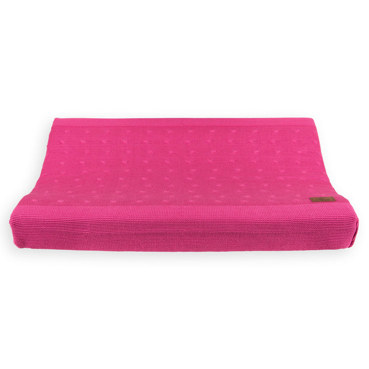 Baby's Only - Wickelauflagenbezug Cable - Fuchsia - 45x70 cm, Fuchsia