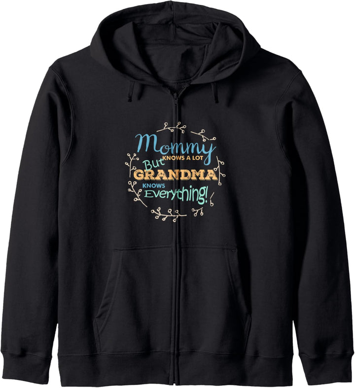 Grossmutter kennt Alles Lustiges Geschenk Fun T Shirt Kapuzenjacke