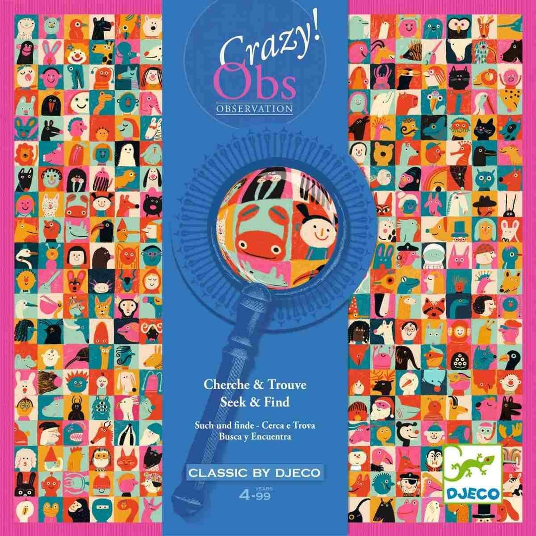 Djeco Crazy OBS Wimmelspiel Photo Box