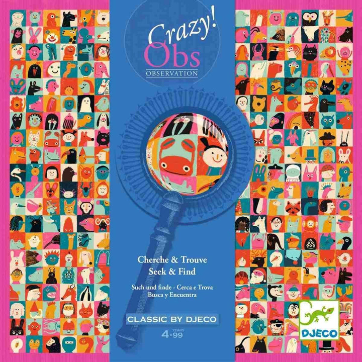 Djeco Crazy OBS Wimmelspiel Photo Box