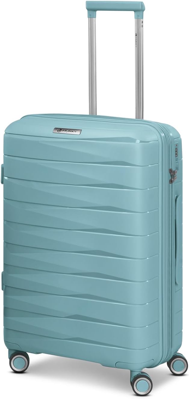 Franky Koffer-Set 3-teilig für Damen und Herren | Reise-Trolleys 49 x 28 x 74 cm aus hochwertigem, l