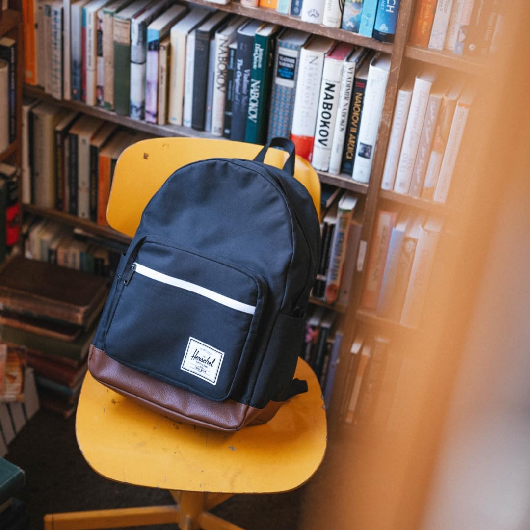 Herschel Rucksack Freizeitrucksack mit Laptopfach Pop Quiz Backpack 25 L Raven Crosshatch grau Stand