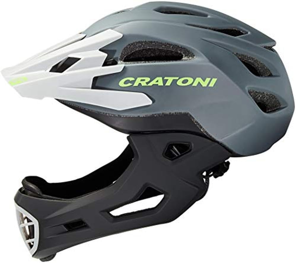 Cratoni Fahrradhelm C-Maniac M-L (54-58 cm) anthracite/black matte, M-L (54-58 cm) anthracite/black